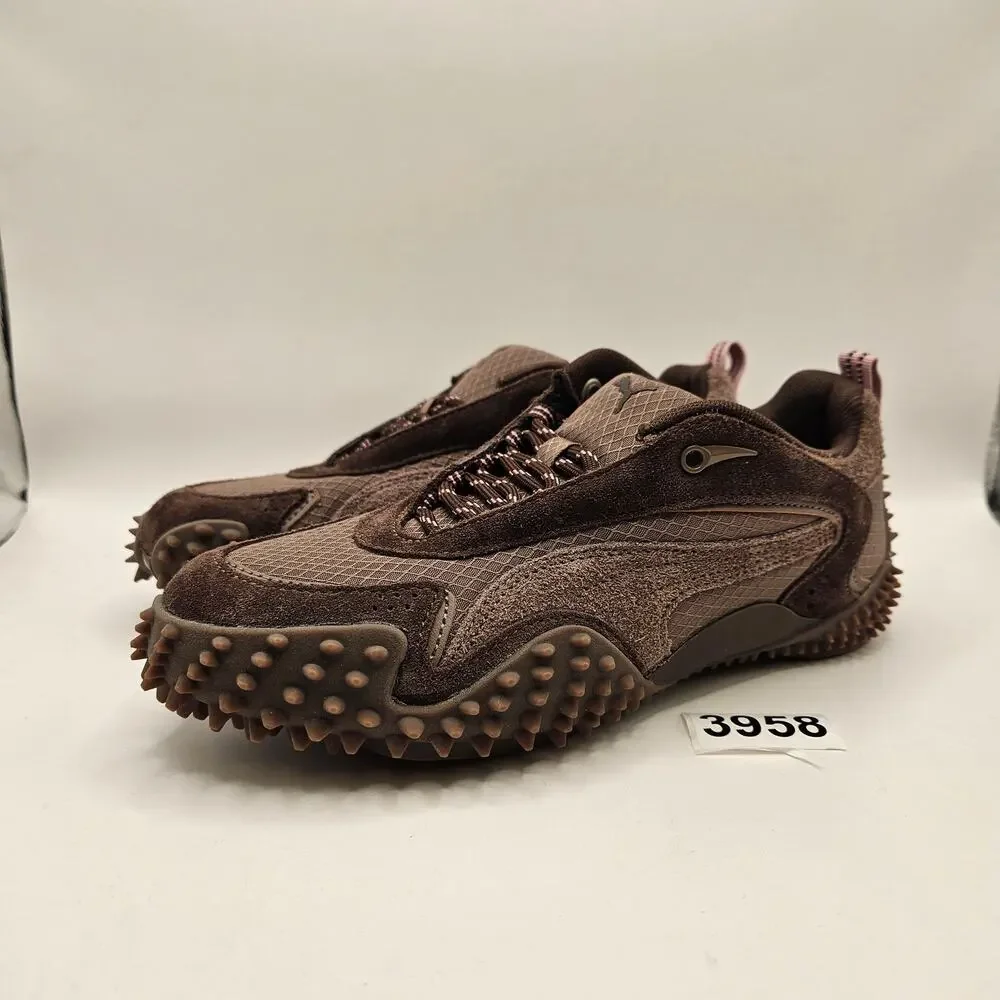 PUMA MOSTRO XC MEN'S 5 WOMEN'S 6.5 DARK CHOCOLATE CLOVE NWOB 402958-04